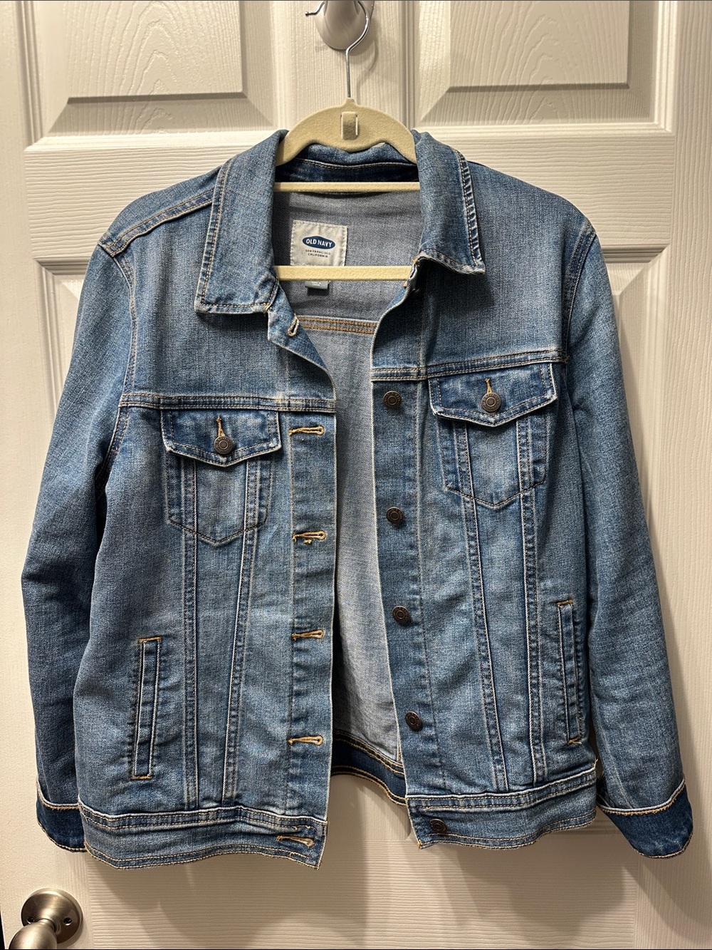 Old Navy Blue Denim Trucker Jacket